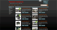 Desktop Screenshot of bohnmancustoms.com